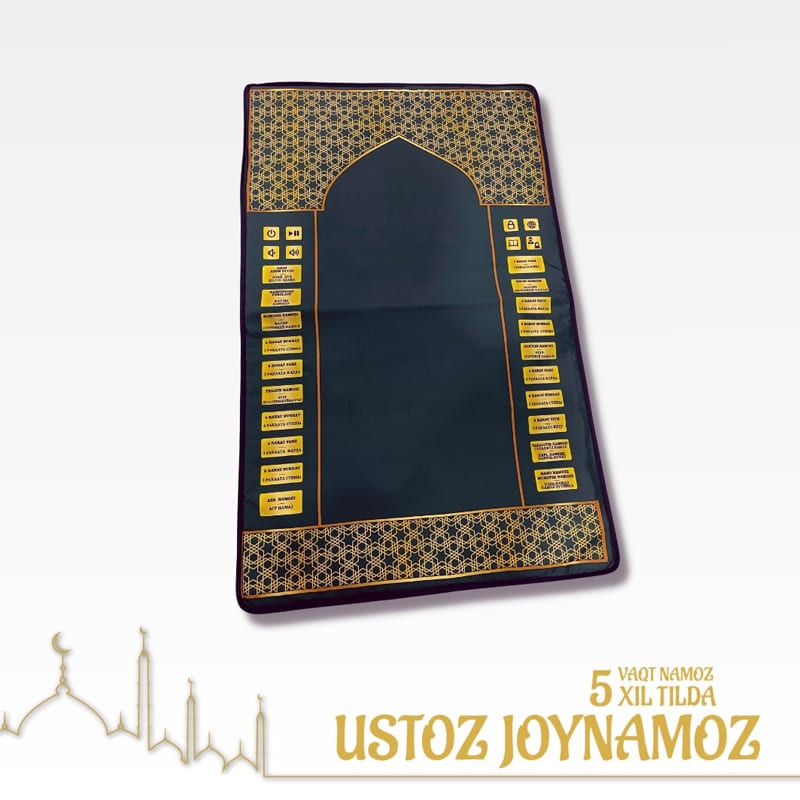 5 xil tilda gapiruvchi, go‘zal dizayndagi Ustoz joynamoz